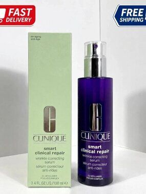 Clinique Smart Clinical Repair Wrinkle Correcting Serum – 100ml New